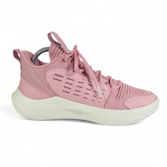 Under Armour UA Flow Breakthru 5 Lux Basketball Women's 8.5 Pink 3028342-600 - Picture 7 of 10